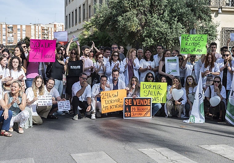 Estas son la reivindicaciones de los médicos que están en huelga en Extremadura