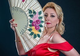 Pilar Boyero, en una imagen promocional de su nuevo disco.