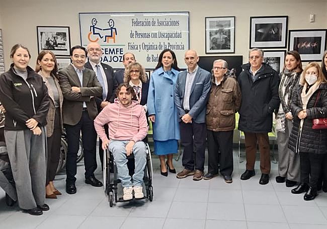 Acto en Cocemfe con motivo del Día de la Discapacida.d