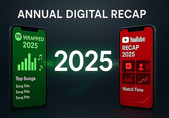 Spotify Wrapped vs YouTube Recap 2025.