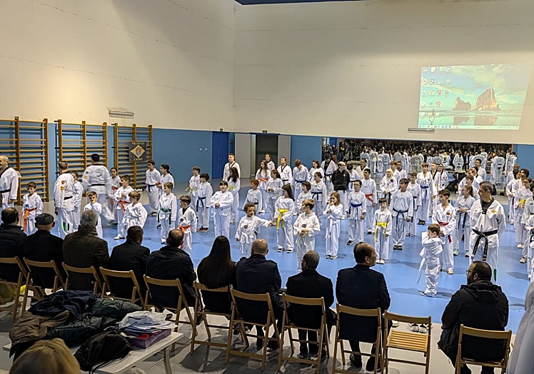 40 aniversario de la fundación del gimnasio Tae Guk Kim.