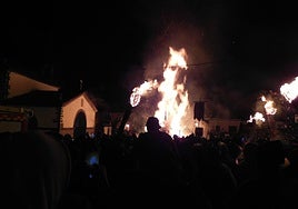 Así se vivió la fiesta de Los Escobazos en Jarandilla de la Vera