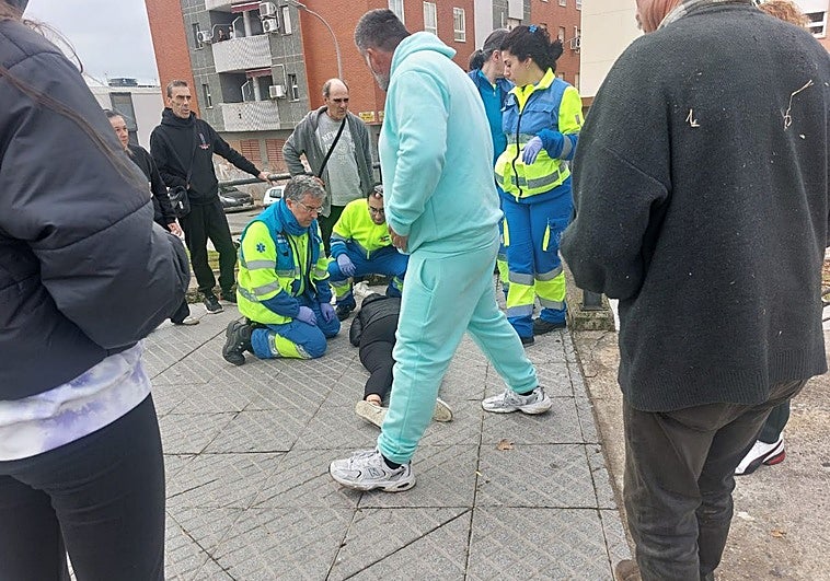 La mujer que se cayó de su patinete en Badajoz está herida leve