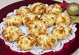 Sencillos y vistosos saquitos de solomillo.