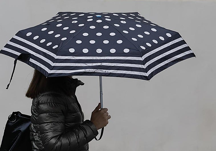 El frente frío deja más de 40 litros en Extremadura y rachas de viento de 62 km/h