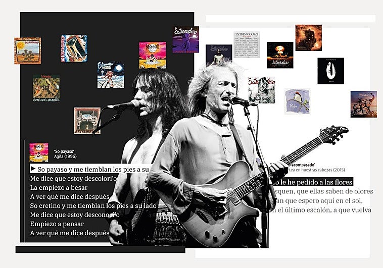 Una lista imprescindible de éxitos de Robe con y sin Extremoduro