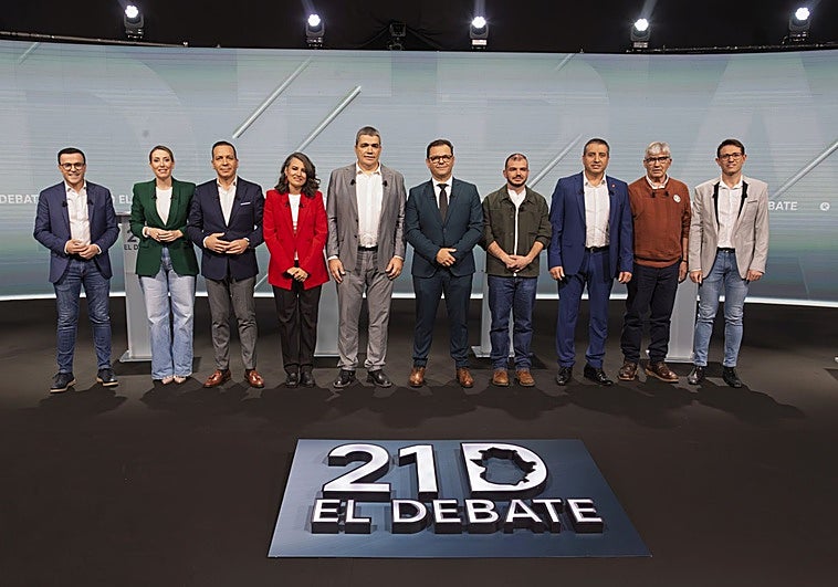 Guardiola esquiva las preguntas sobre pactos electorales en el debate de Canal Extremadura