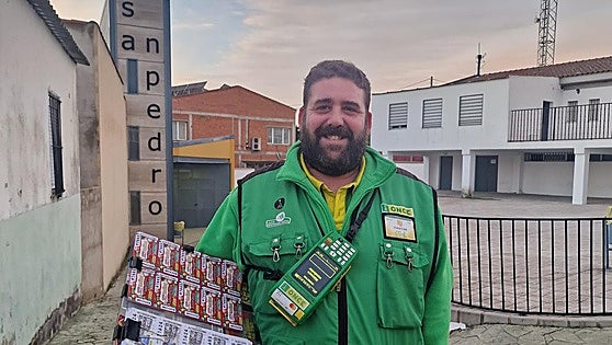 El sueldazo de la ONCE deja 240.000 euros: «Le ha tocado a un cliente de San Pedro de Mérida que compra a diario»