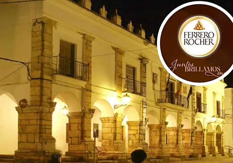 Fuente del Maestre se queda a las puertas de la iluminación navideña de Ferrero Rocher