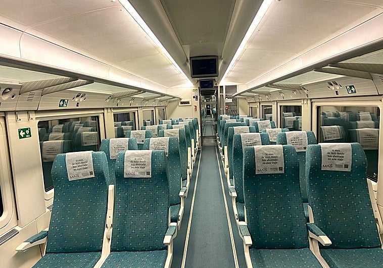 Tren a Badajoz sin viajeros