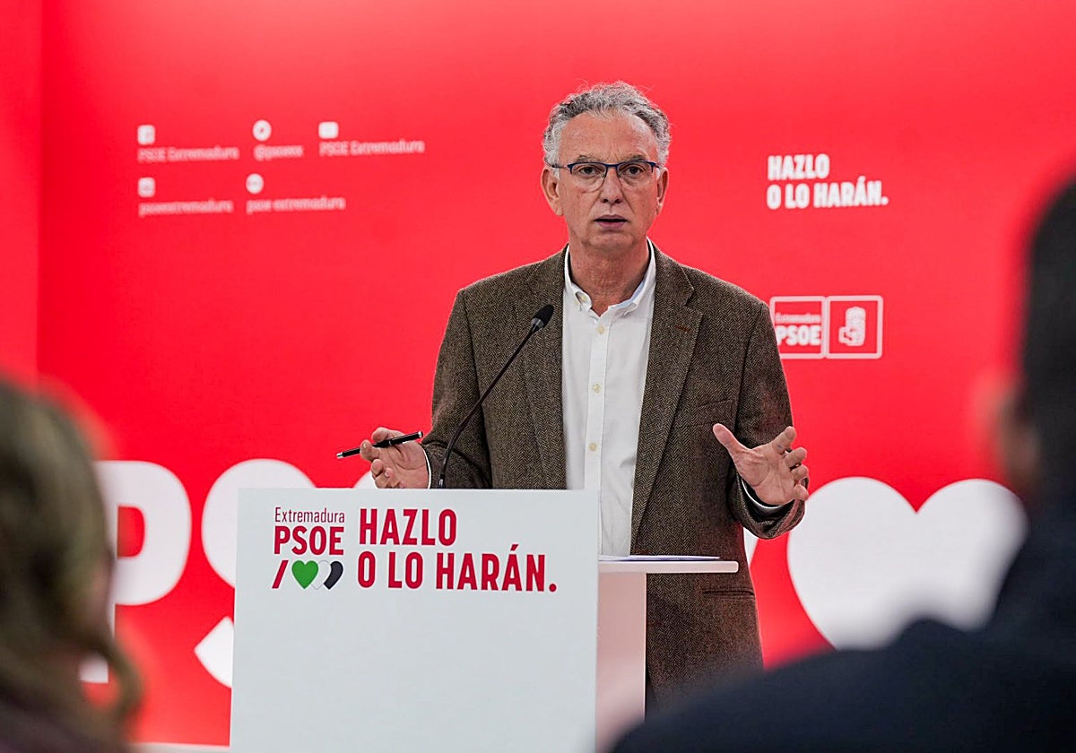 José Luis Quintana, durante su comparecencia de este viernes