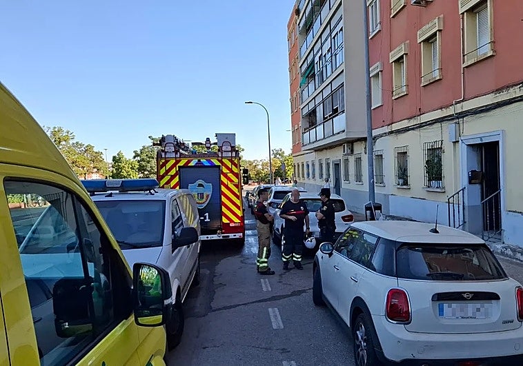 Efectivos voluntarios se unen a la búsqueda del arma con la que mataron a una mujer en su piso de Santa Marina