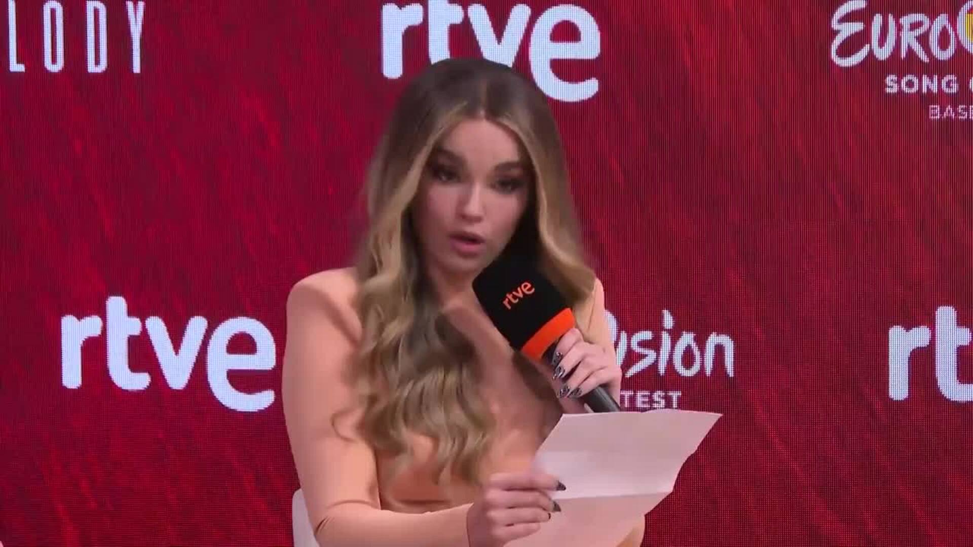 Melody sobre la participación de Israel: "Se me exige no hacer comentarios políticos"