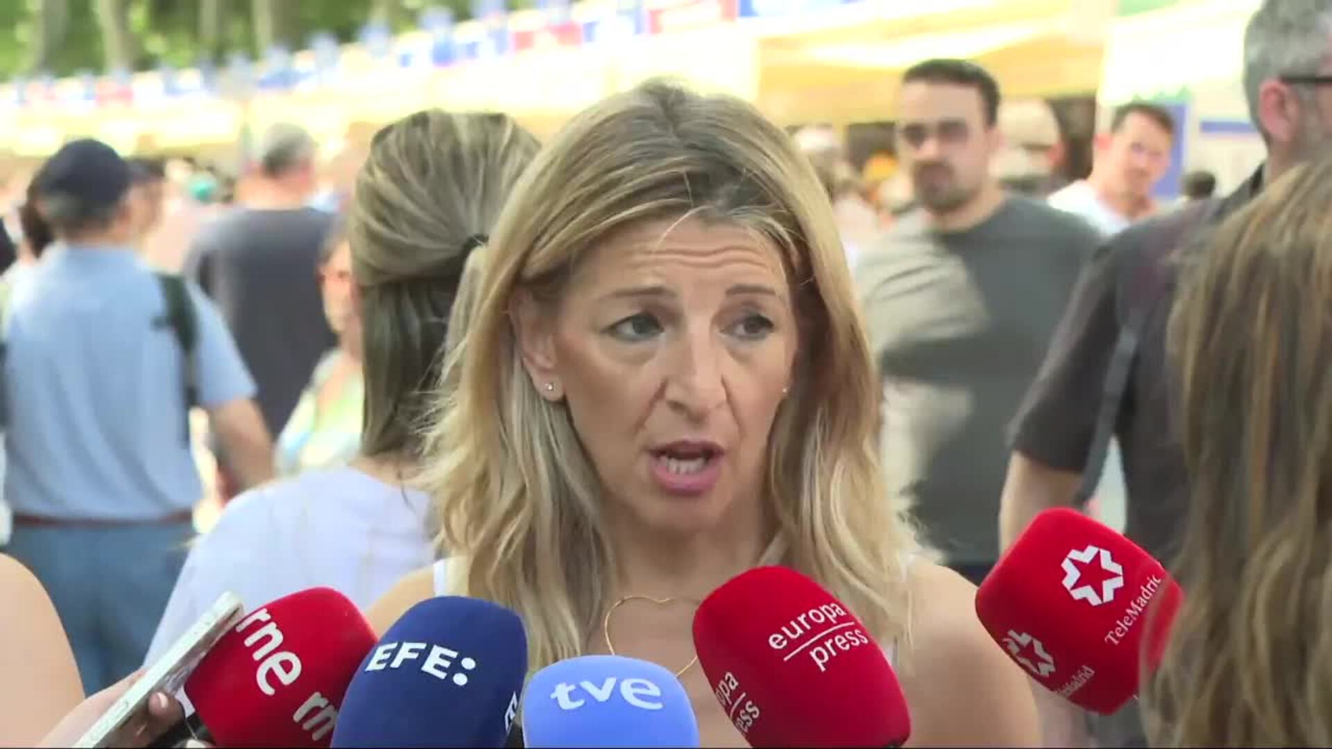 Yolanda Díaz pide "cuidar y respetar las instituciones, también la UCO"