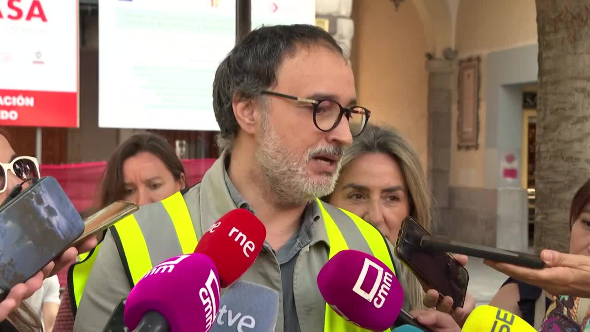 Las obras de rehabilitación de la Delegación mantienen sus plazos de ejecución