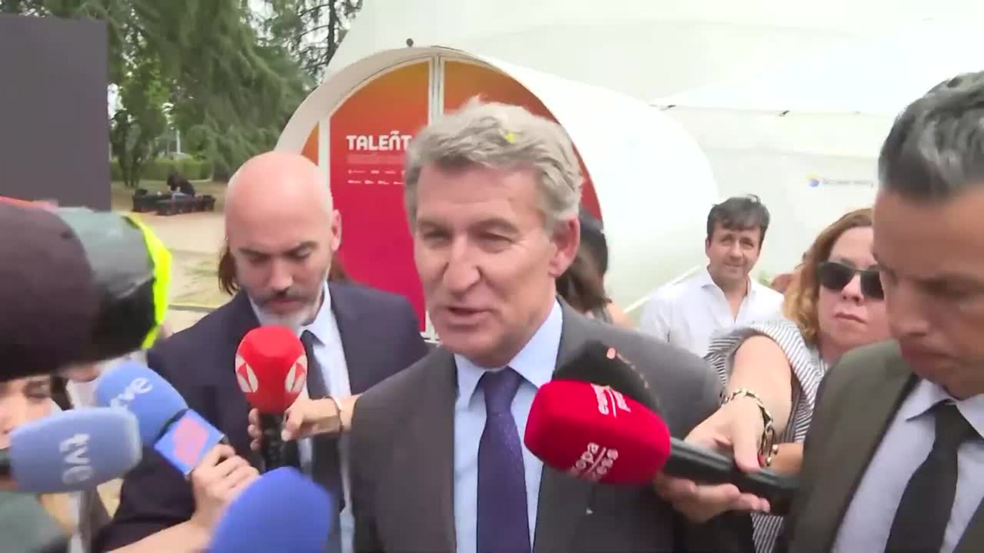 Feijóo sobre el gasto en defensa de la OTAN: "Sánchez no tiene presupuesto"