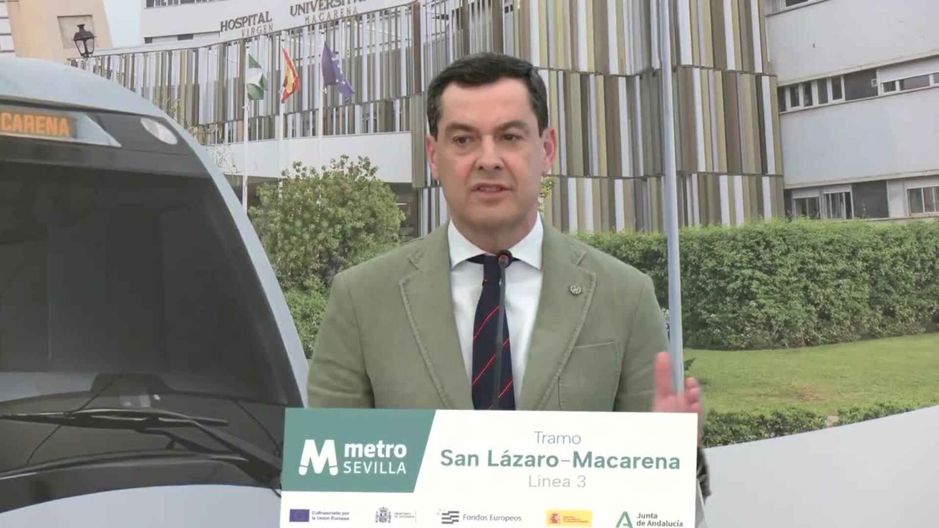 Arranca la obra del tercer subtramo de la línea 3 del Metro de Sevilla