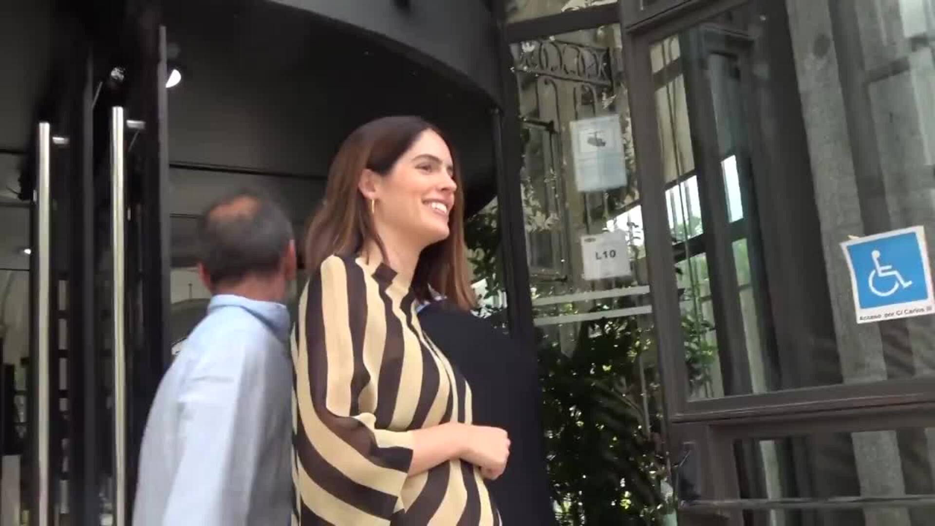 Sofía Palazuelo reacciona al piropo de Carmen Lomana