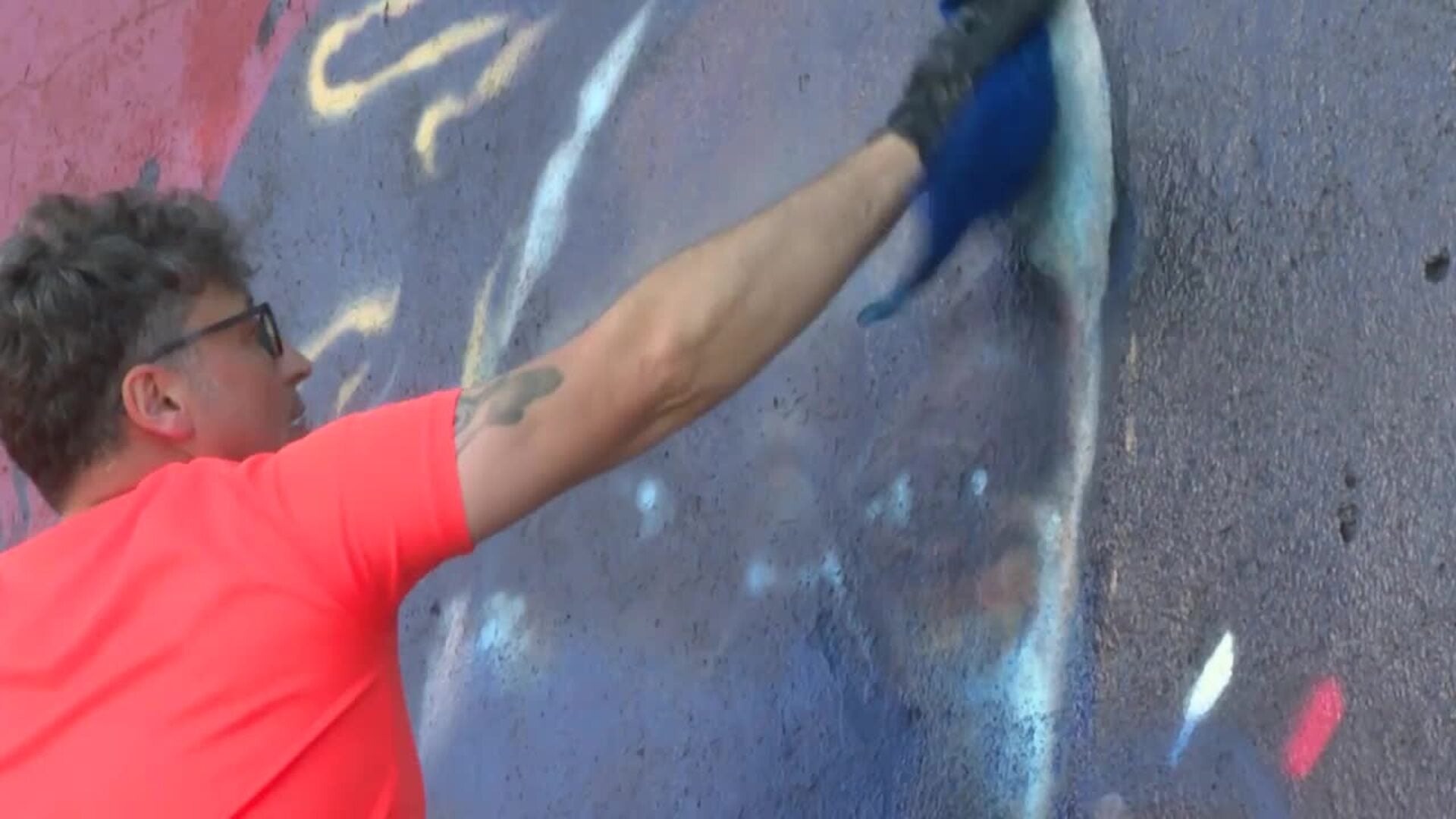 El mural de los hermanos Williams, atacado de nuevo