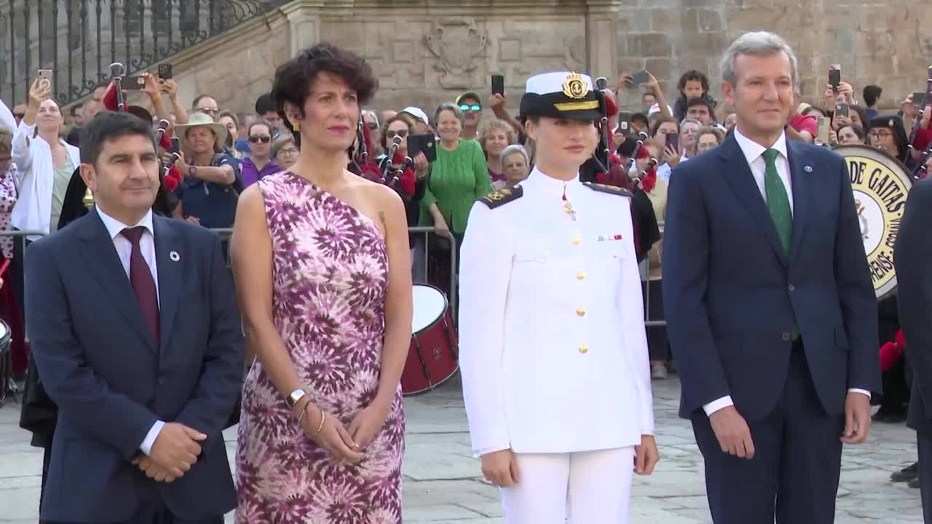 La princesa Leonor recibe la Medalla de Oro de Galicia