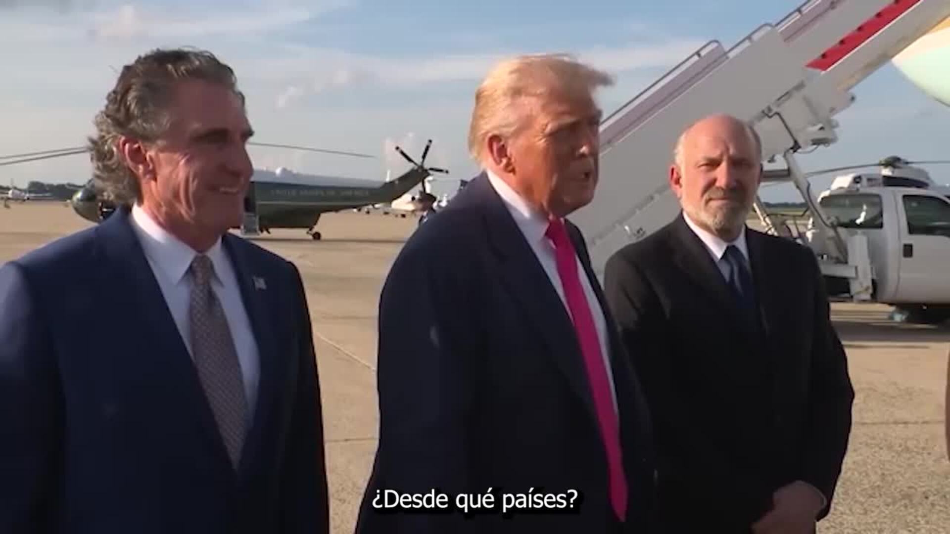 Trump asegura que los primeros misiles Patriot para Kiev "ya están siendo enviados" a Ucrania