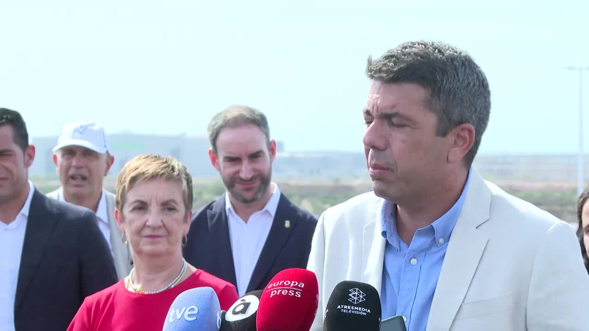 Mazón destaca que los plazos para la gigafactoría de Sagunt (Valencia) "siguen intactos"