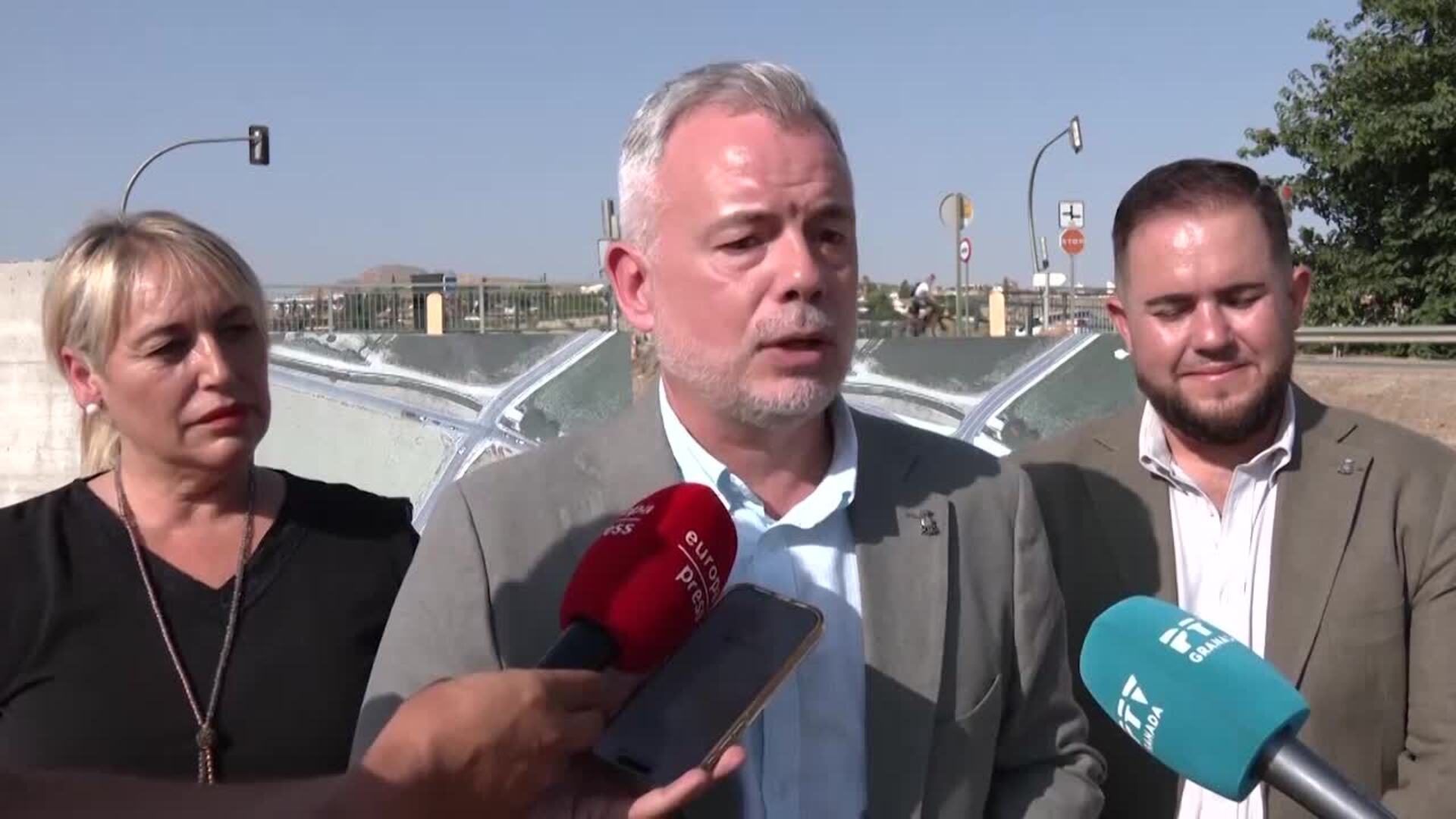 Diputación de Granada avanza obras en Las Gabias para mejorar tráfico, "una demanda histórica"