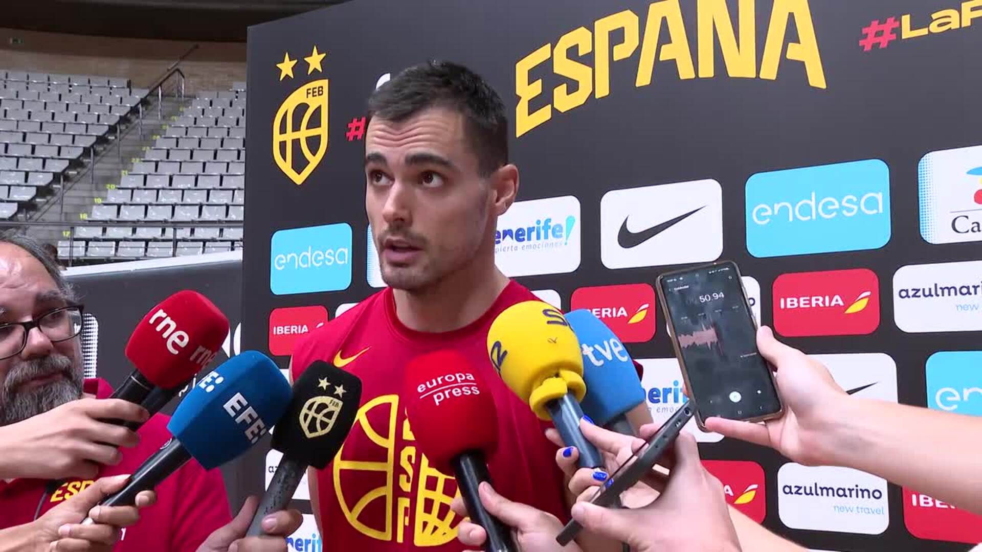 Alberto Abalde: "Francia nos va a servir para crecer como equipo"