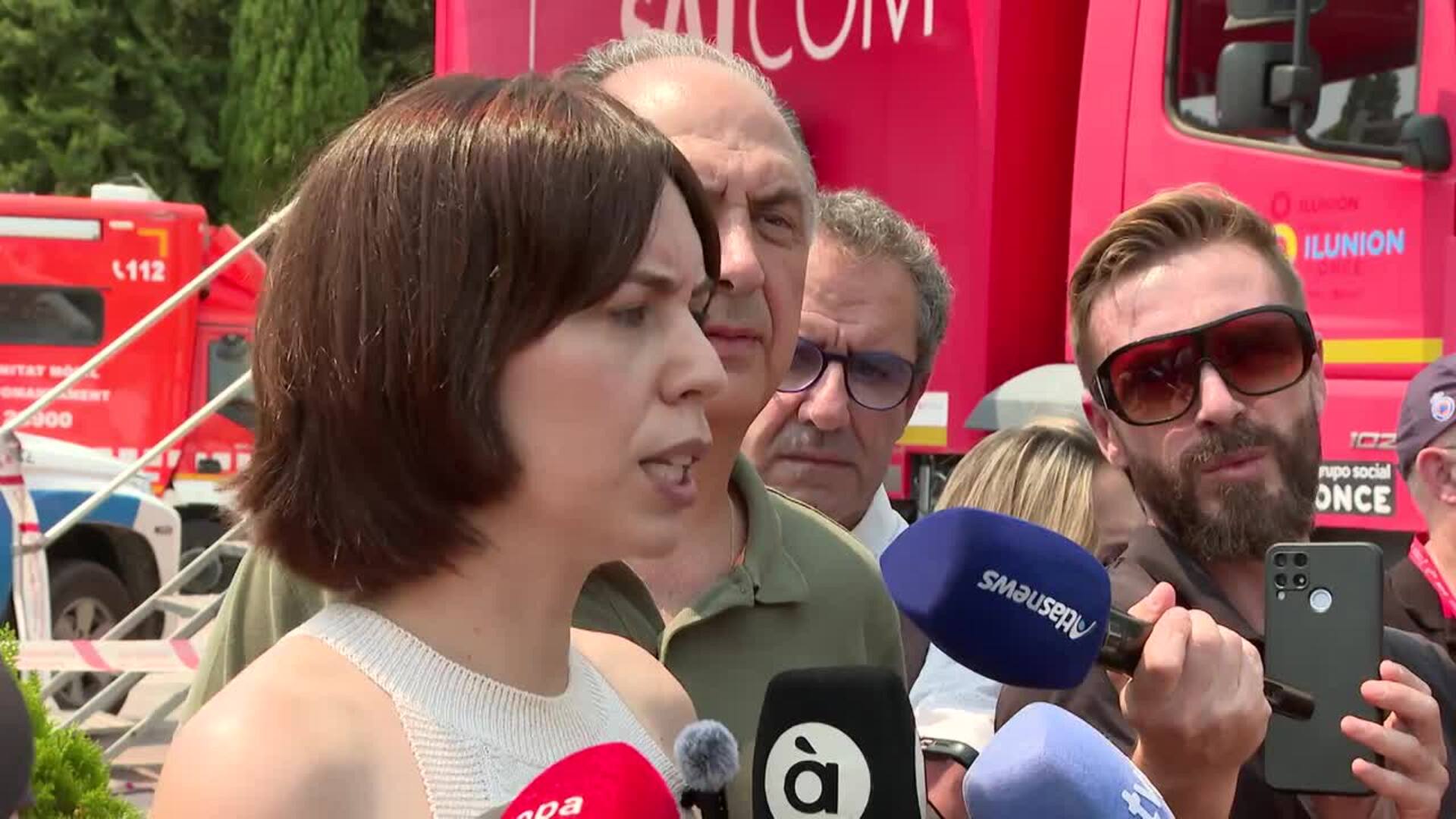 Morant subraya que el Gobierno está presente "en todos los incendios"