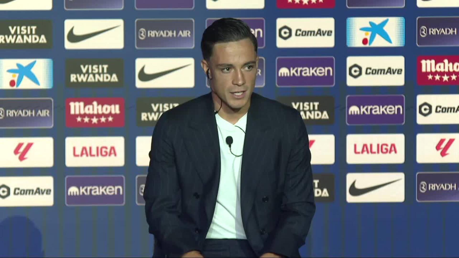 Raspadori: "Es un sueño, estoy orgulloso de ponerme la camiseta rojiblanca"