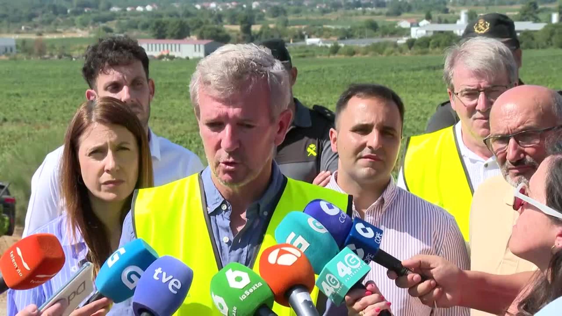 Rueda señala la importancia de que el ejército "eche una mano" en las labores contra el fuego