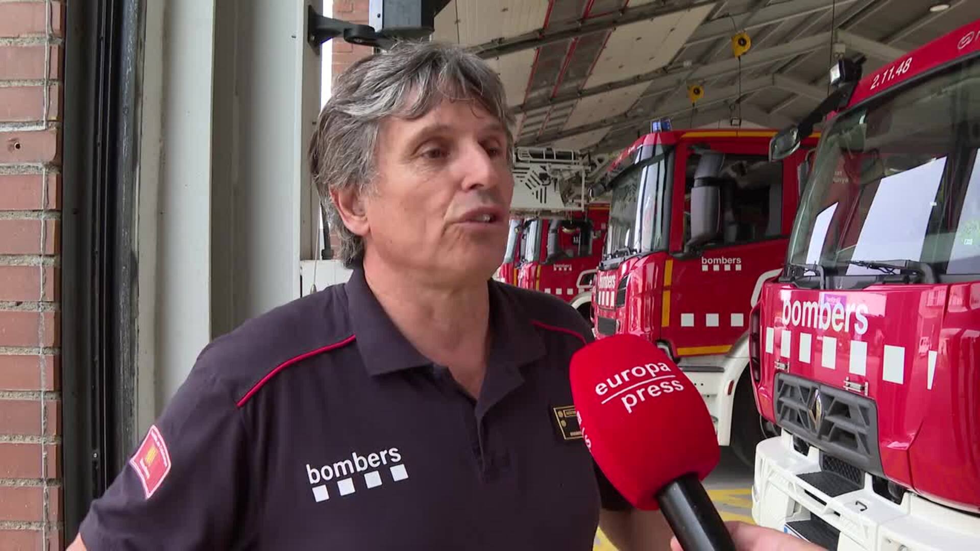 Jefe de la expedición de Bombers en Cáceres: incendios como el de Jarilla "llegarán a Cataluña"