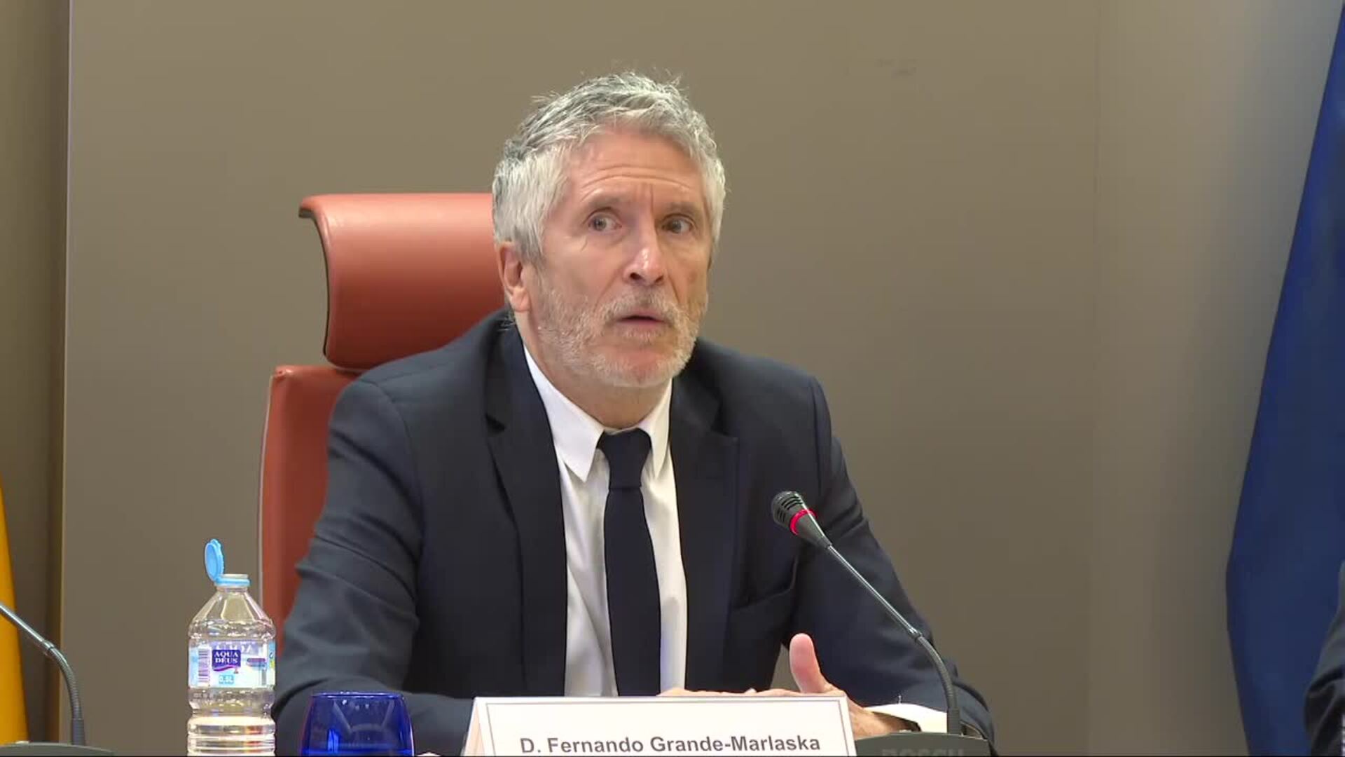 Marlaska asegura que Sánchez respalda a la "inmensa mayoría de jueces"