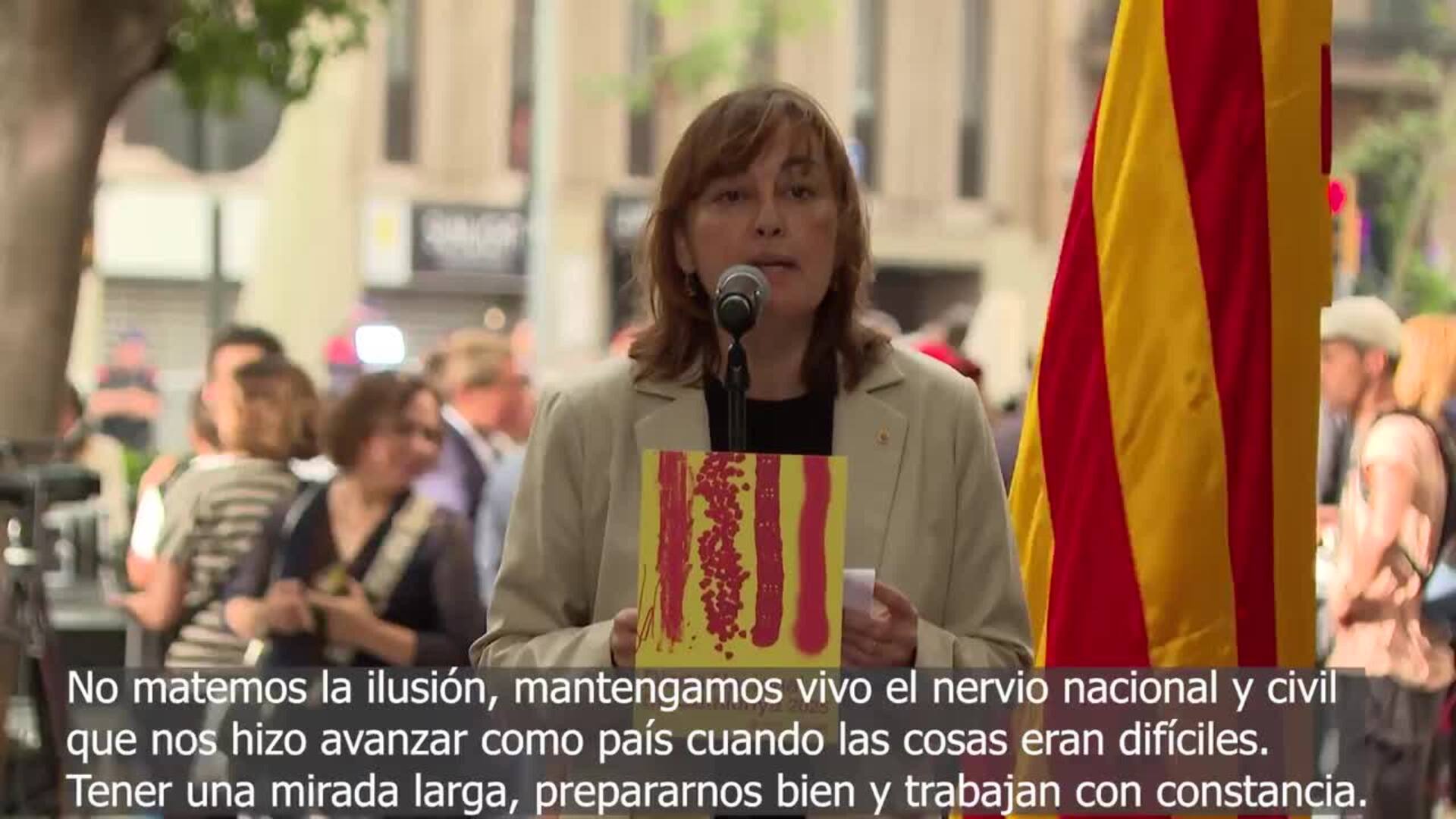 Cataluña celebra la Diada tras un año de Illa en la Generalitat