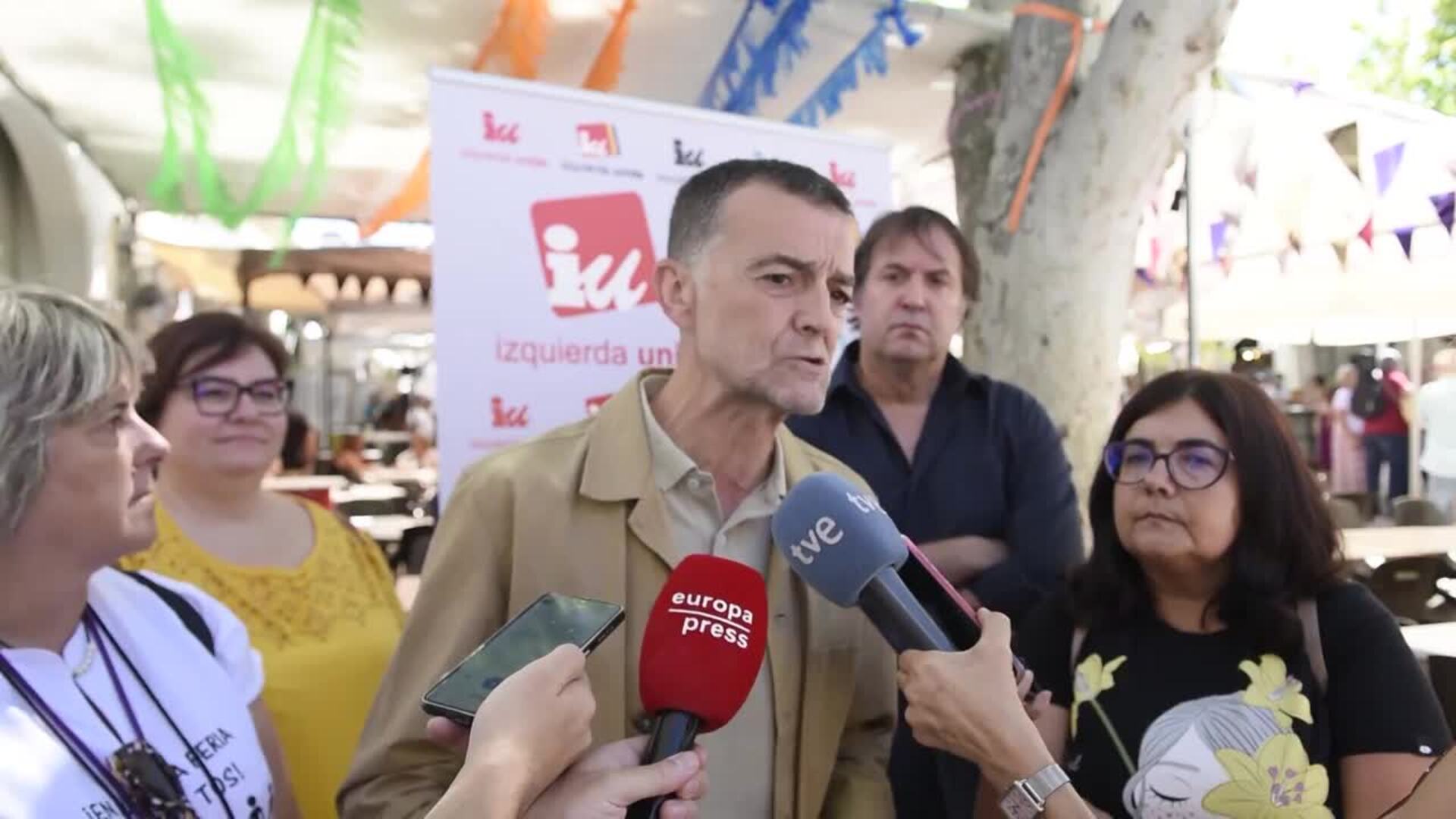 IU sitúa a España como "un pozo de resistencia contra la extrema derecha"