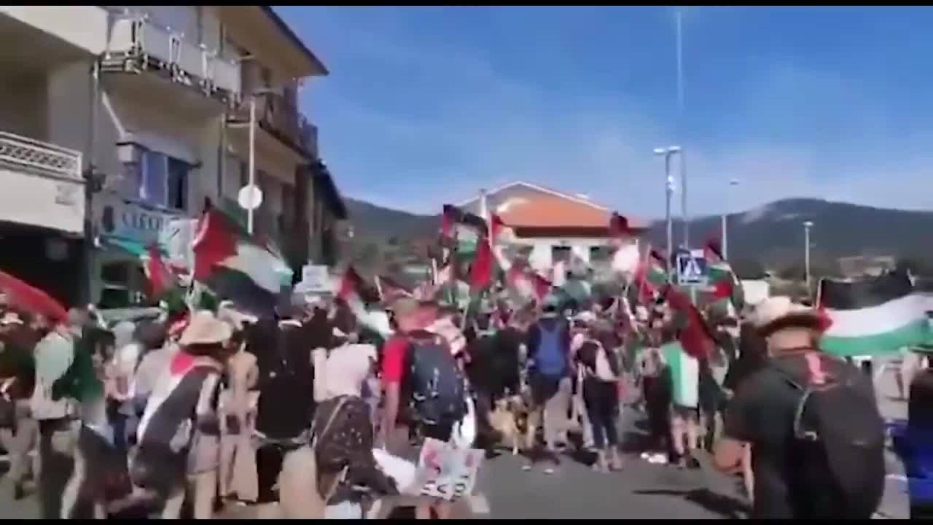 Madrid recibe una etapa final de la Vuelta Ciclista marcada por las protestas propalestina
