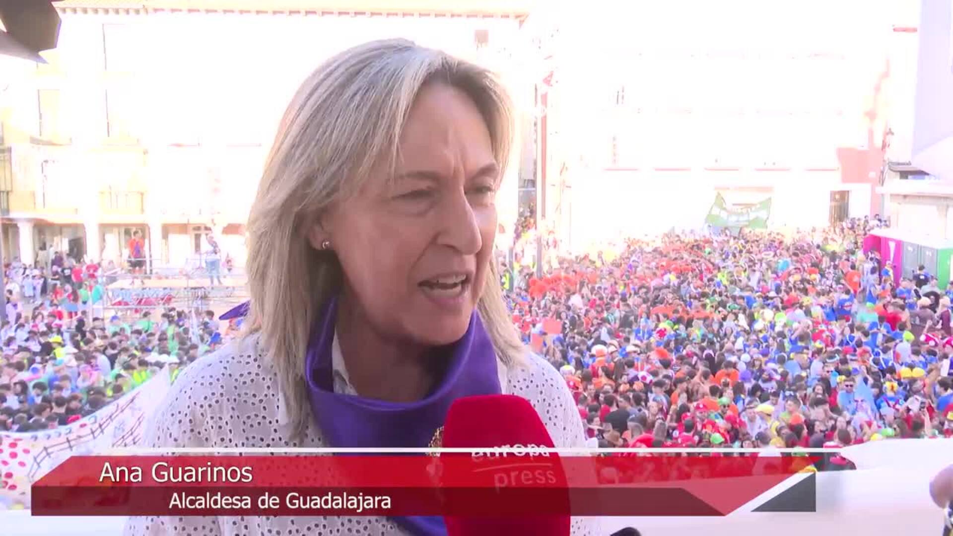 Chupinazo a rebosar y una Potra Salvaje desatada marcan inicio de Semana Grande de Guadalajara