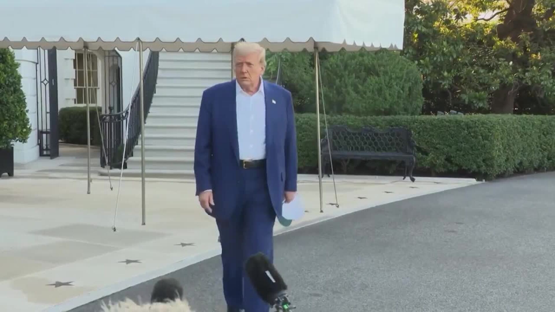 Trump confirma que declarará al movimiento antifascista como organización terrorista