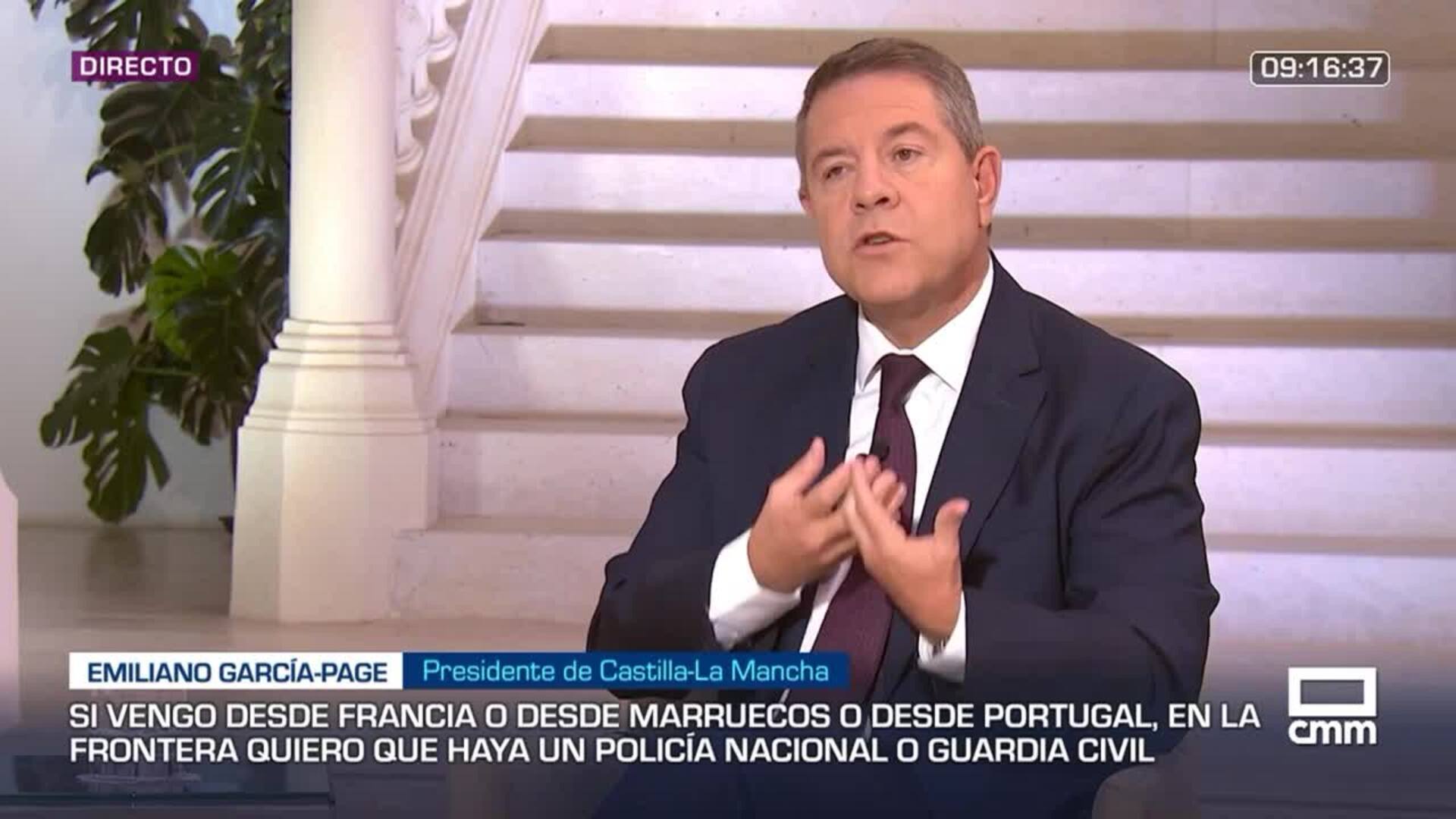 Page se opone a que Cataluña gestione sus fronteras