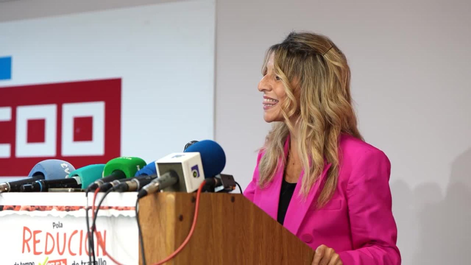 Díaz carga contra Garamendi: "No sabe lo que es trabajar 40 horas"