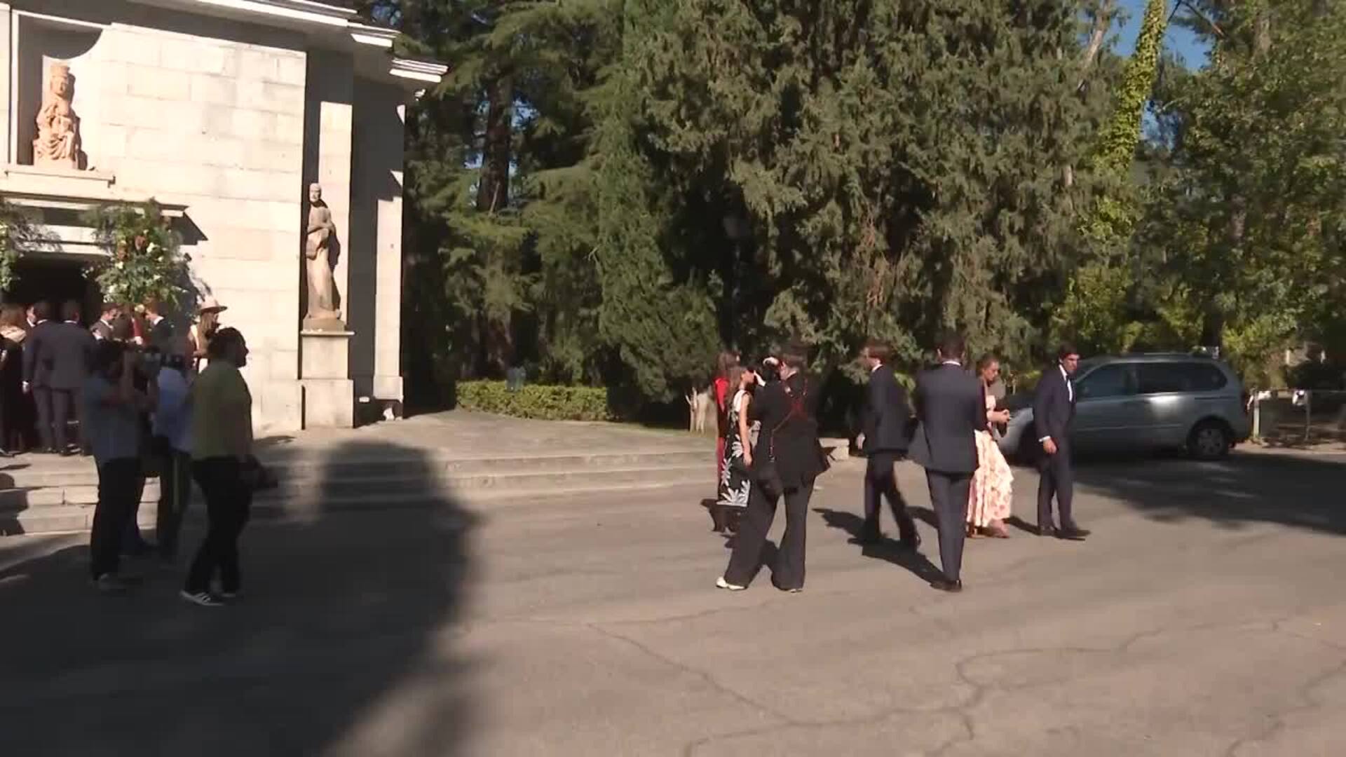 Jaime Martínez-Bordiú Aznar y Andrea García se dan el 'Sí, quiero' en Madrid