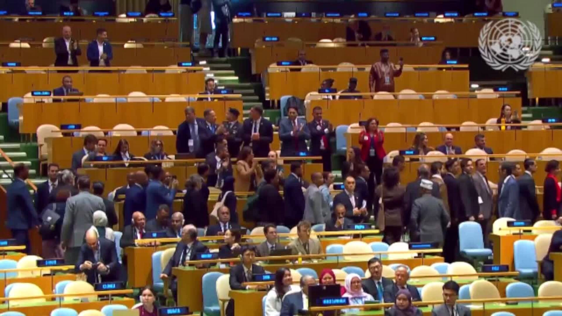 Netanyahu habla a los rehenes desde la Asamblea de la ONU: "Os traeremos de vuelta a casa"