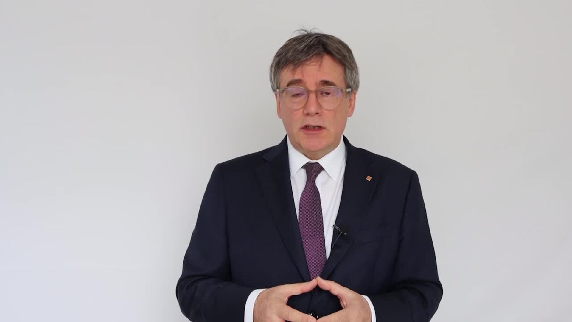 Puigdemont reivindica el 1-O y su fórmula de "éxito" basada en la unidad y transversalidad
