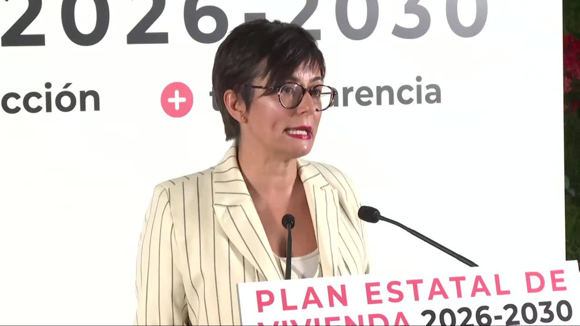 Rodríguez no ve "descabellada" la cofinanciación del Plan de Vivienda