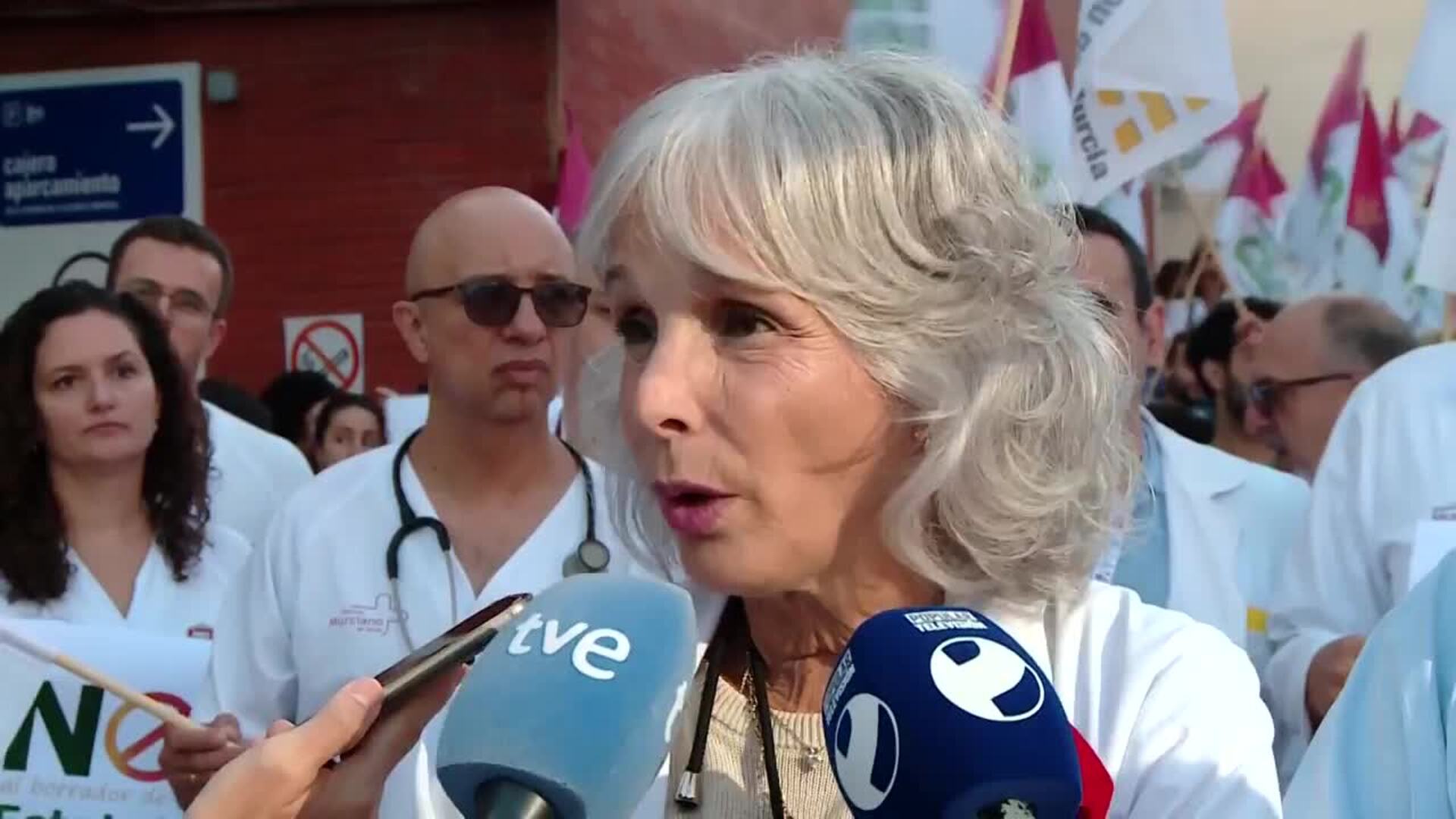 Los médicos murcianos se manifiestan en contra de la propuesta del Estatuto Marco de Sanidad