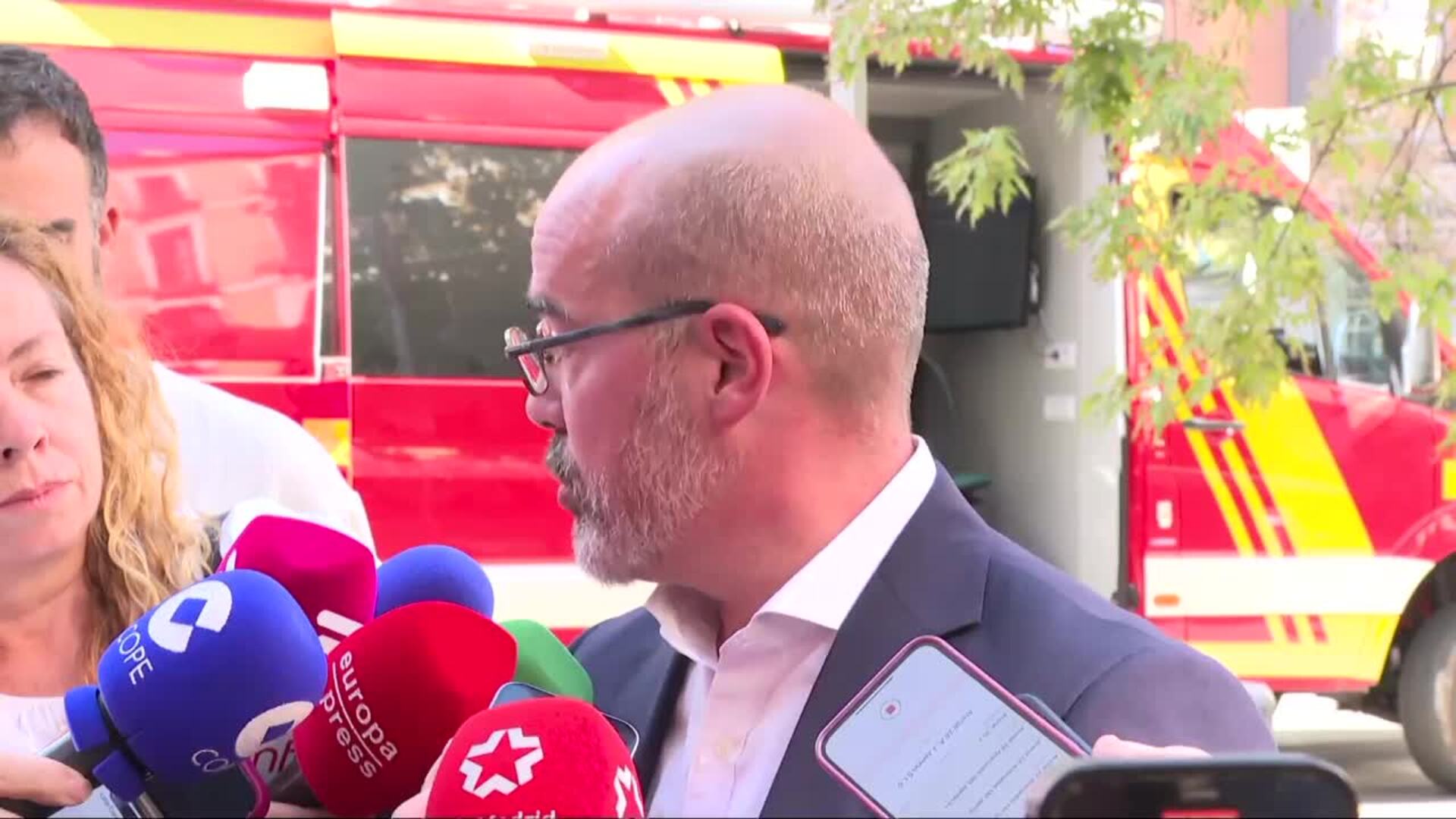 Delegación del Gobierno confirma cuatro desaparecidos y varios heridos en el derrumbe en Madrid