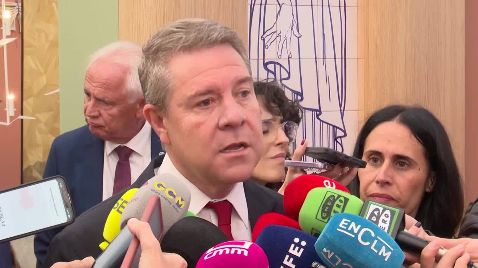 Page se muestra convencido de que PSOE "no tiene financiación irregular de ningún tipo"