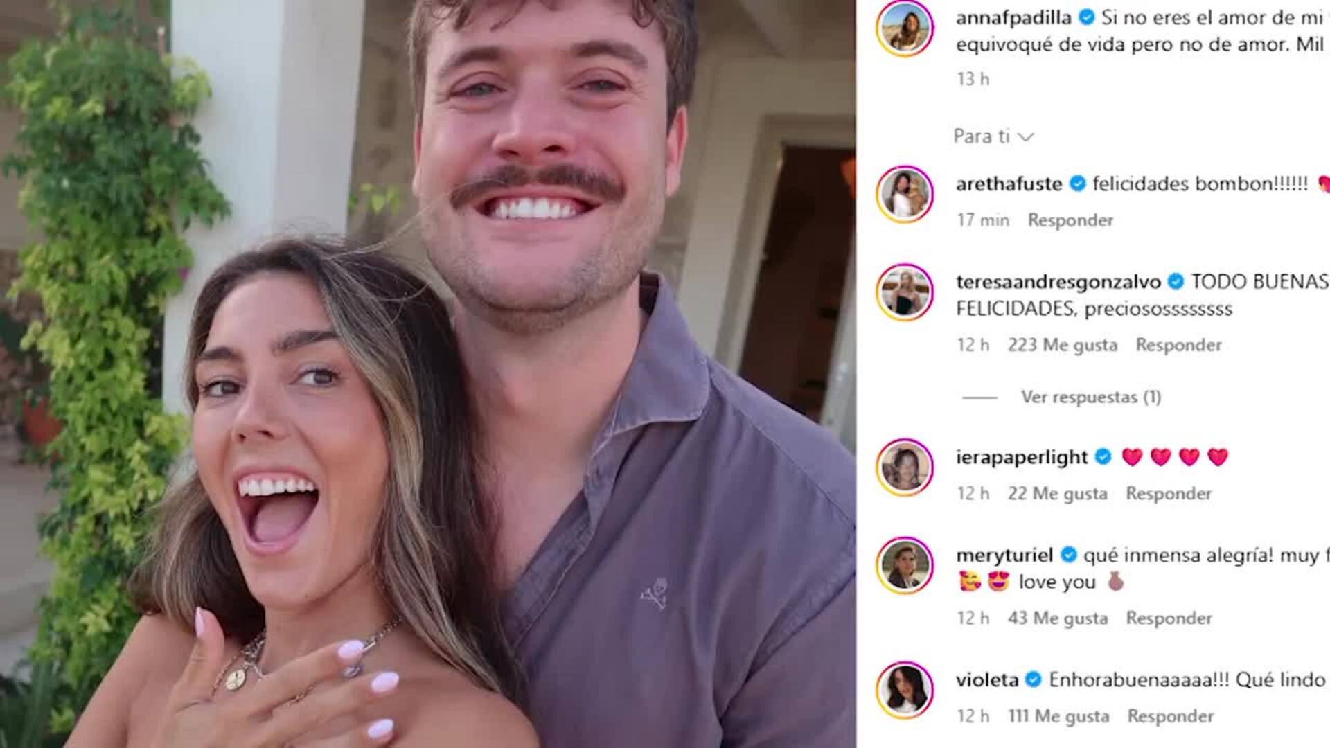Anna Ferrer Padilla y Mario Cristóbal... ¡anuncian su boda!