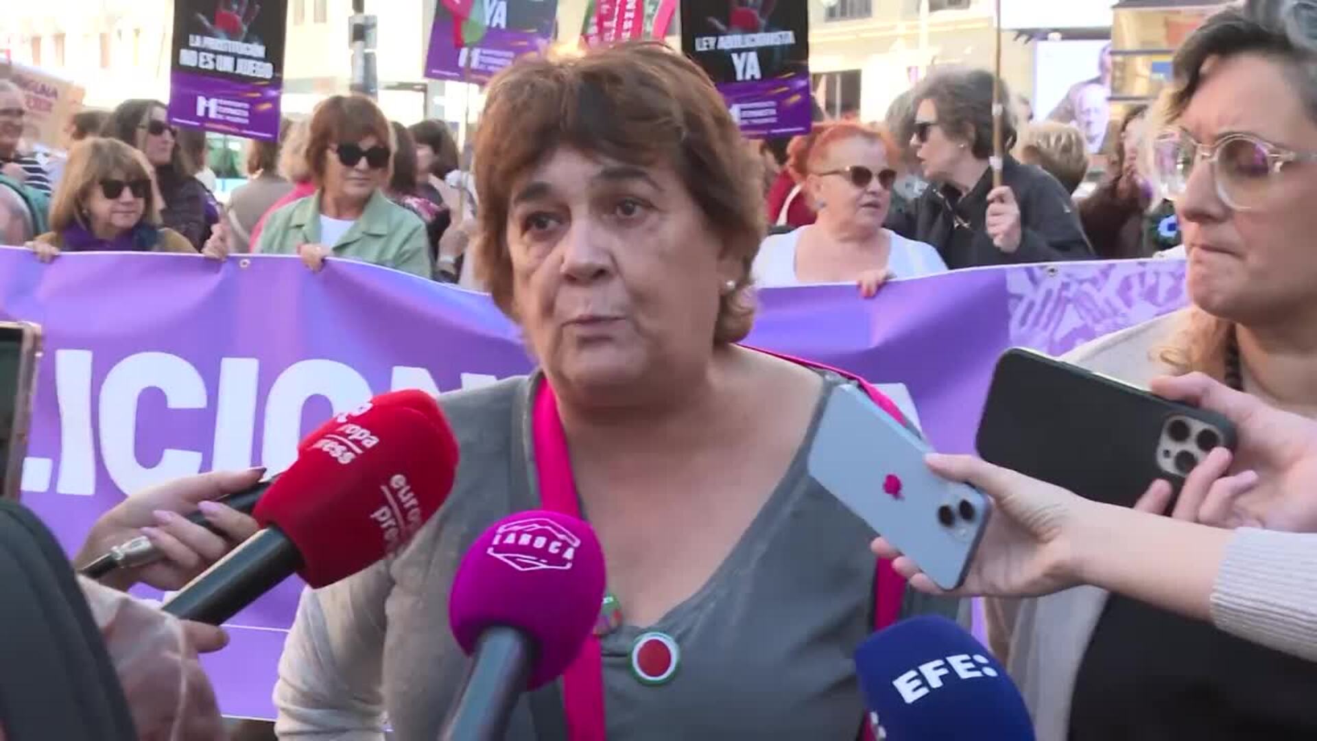 El Movimiento Feminista de Madrid reivindica una ley para "desarticular" el proxenetismo