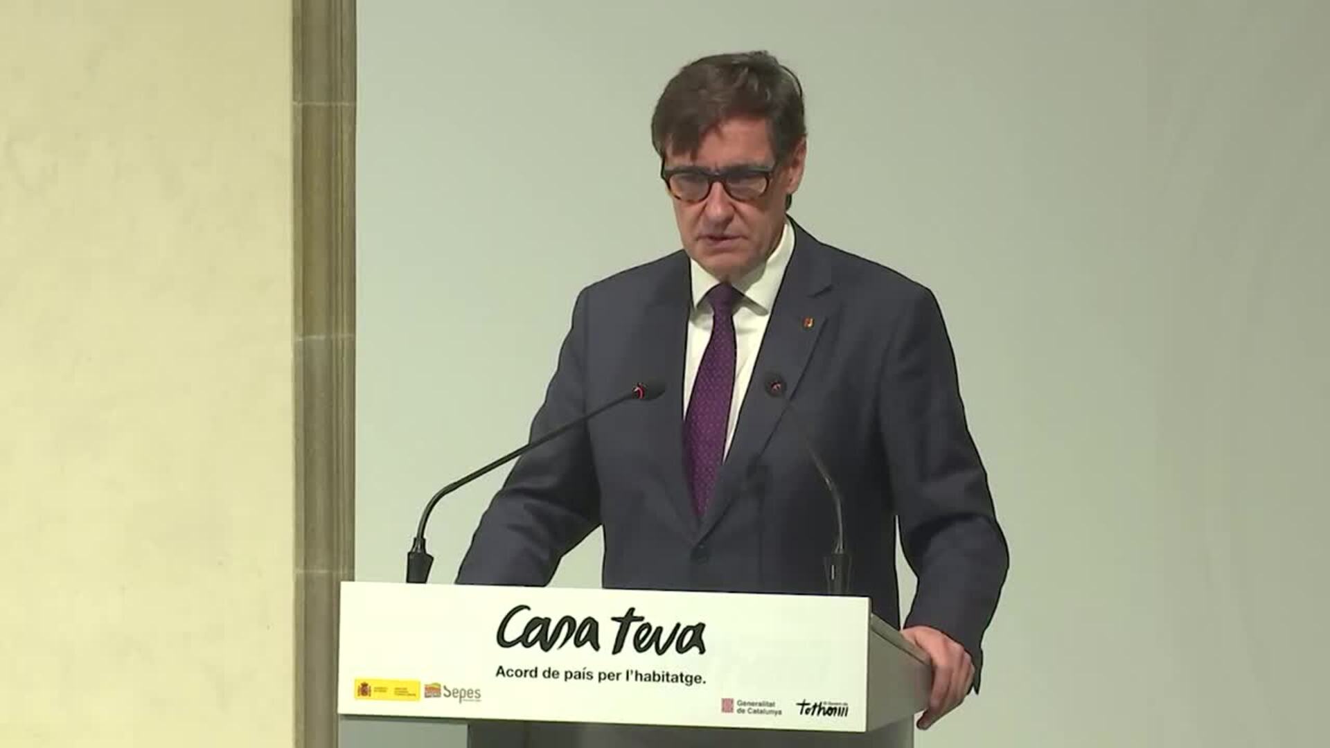 Illa afirma que seguirán trabajando con lealtad con Sabadell y BBVA: "Las dos son importantes"